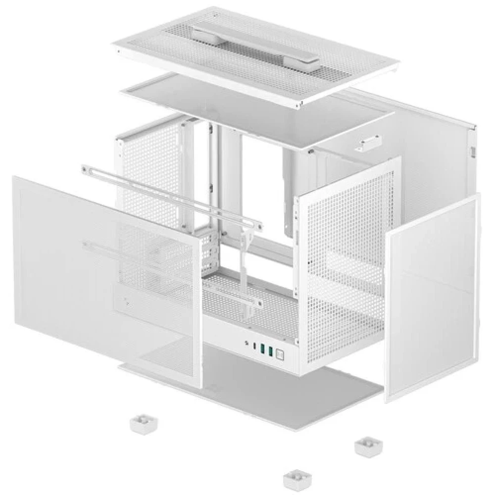 Корпус Deepcool CH160 MESH WH R-CH160-WHNMI0-G-1 Mini-Tower