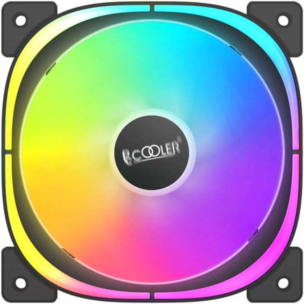 Система охлаждения PCcooler EF120 ARGB 120х120x25 черный F3-L120BKAM1-GL Для системного блока