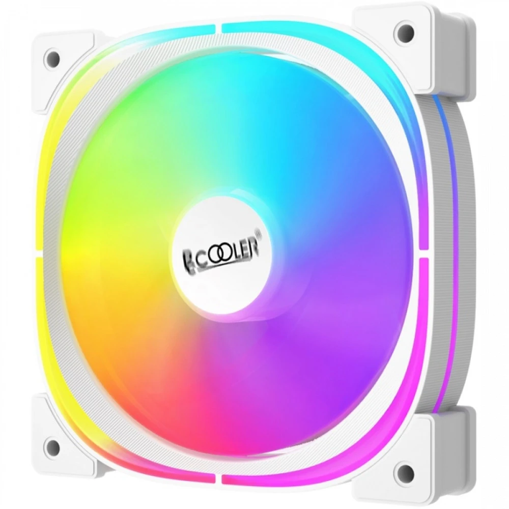 Система охлаждения PCcooler EF120 ARGB 120х120x25 белый F3-L120WHAM1-GL Для системного блока