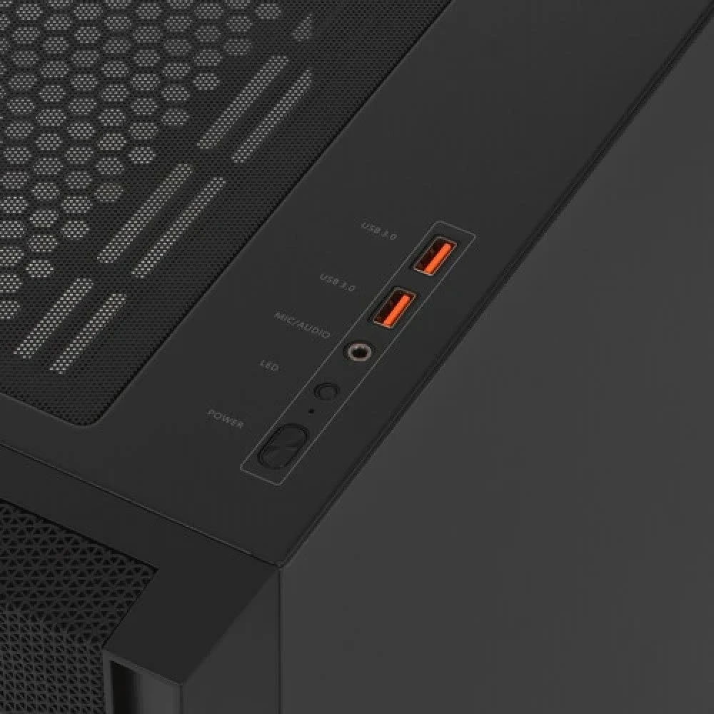 Корпус PCcooler C3D510 BK ARGB C3D510-BKP3-GL Mid-Tower
