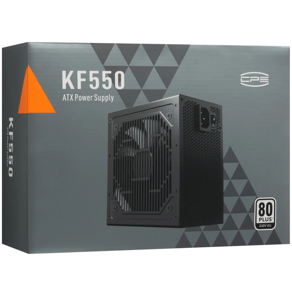 Блок питания PCcooler KF550 Black P3-F550-W1HWBK0-EU 550 Вт