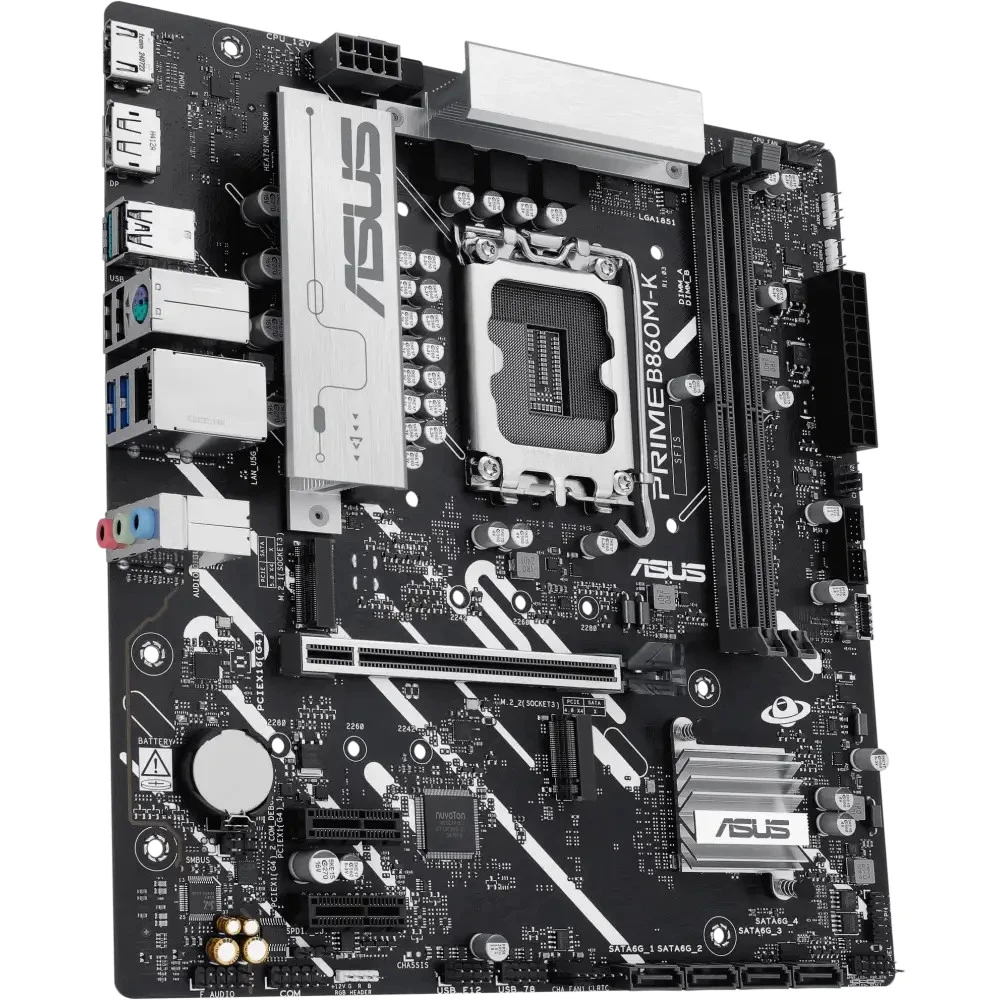 Материнская плата Asus PRIME B860M-K 90MB1JT0-M0EAY0 Micro-ATX, LGA 1851