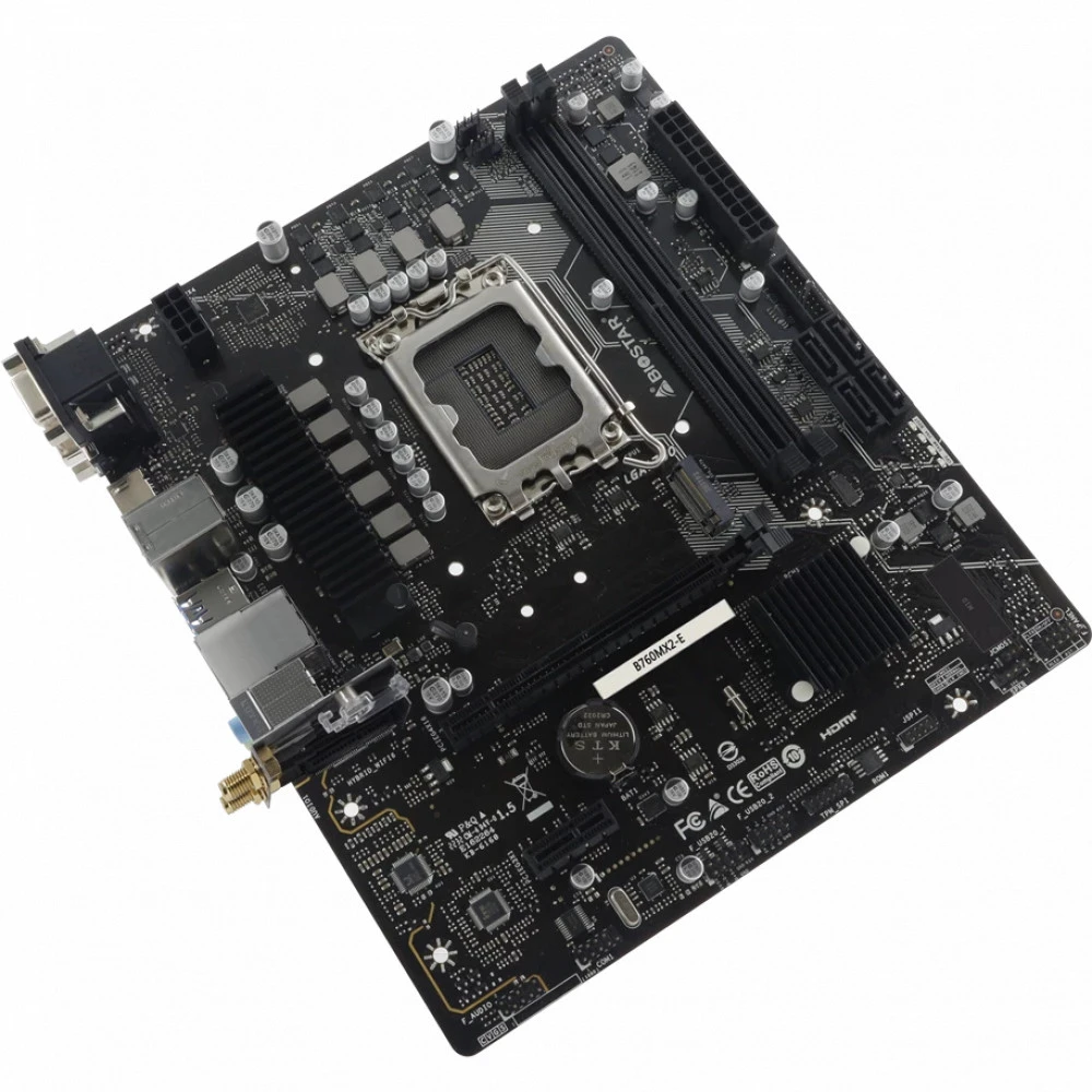 Материнская плата BIOSTAR B760MX2-E Micro-ATX, LGA 1700