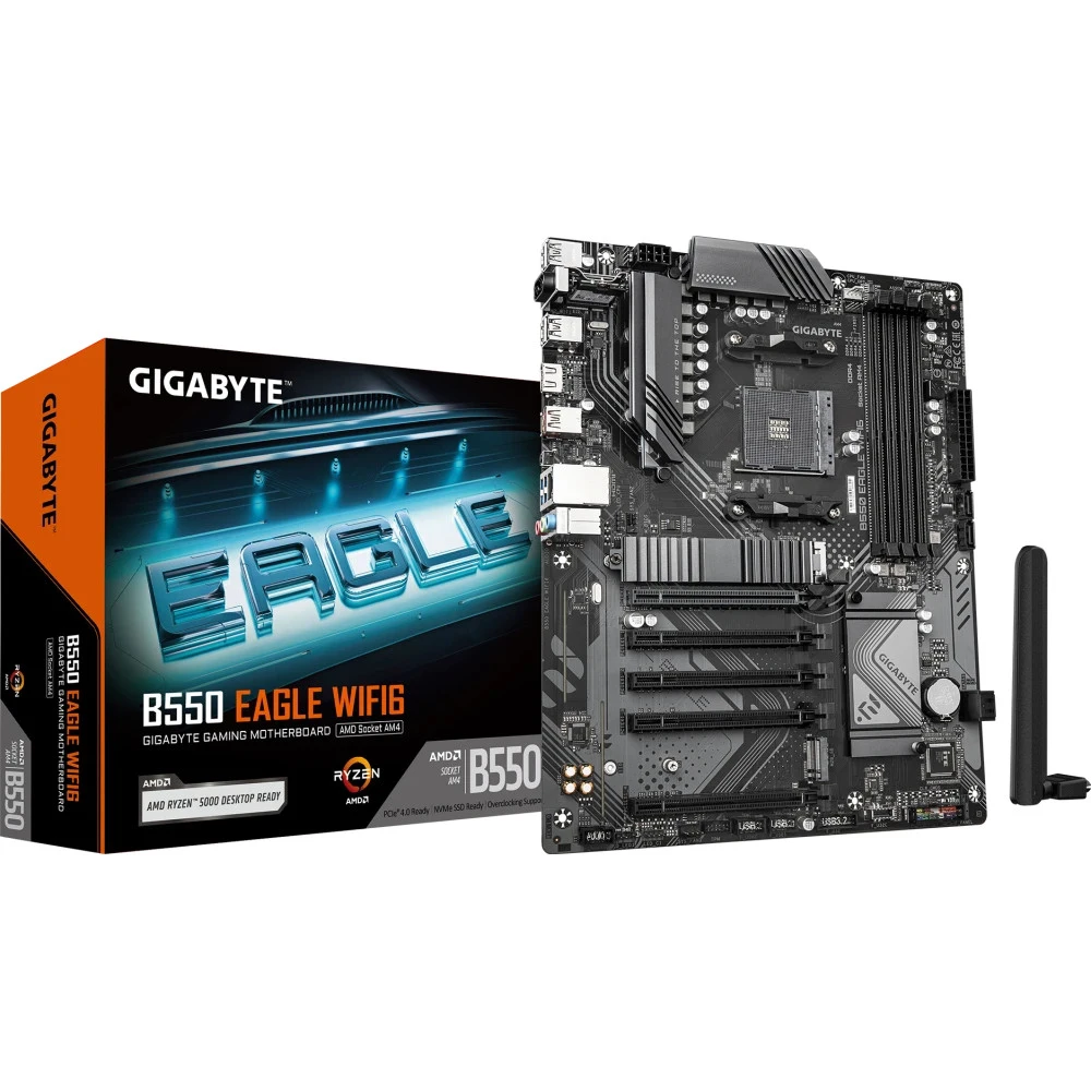 Материнская плата Gigabyte B550 EAGLE WIFI6 ATX, AMD AM4