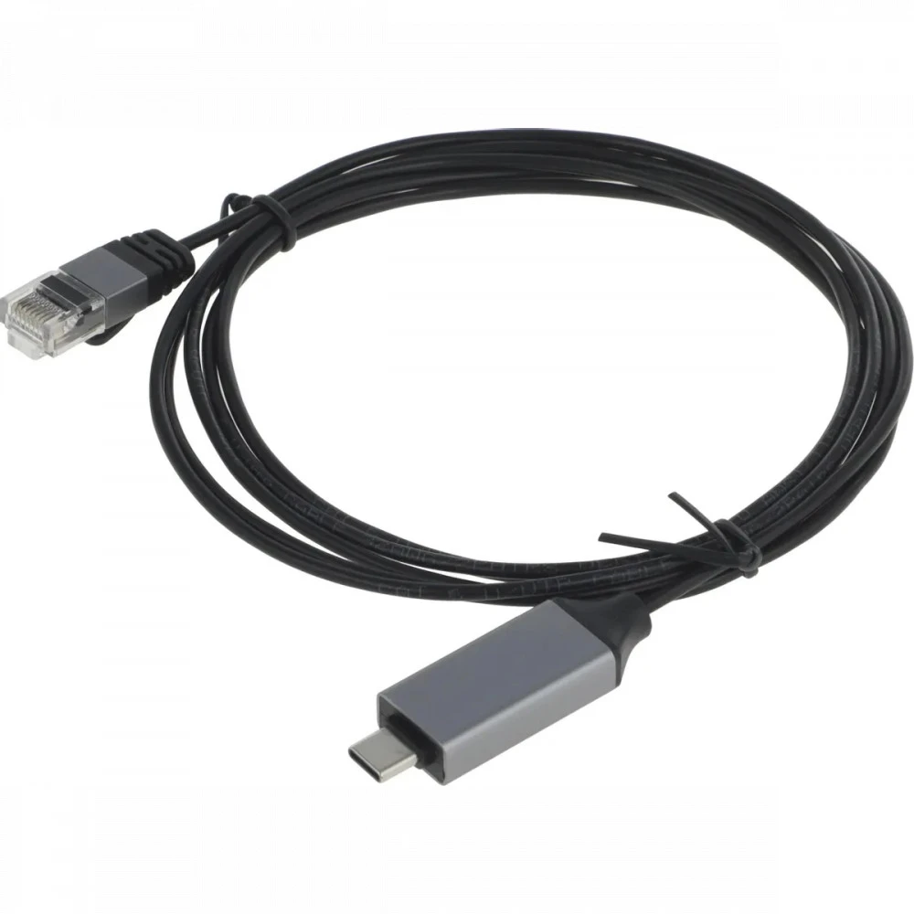 Кабель интерфейсный Buro BU-USB-C-LAN100-2M