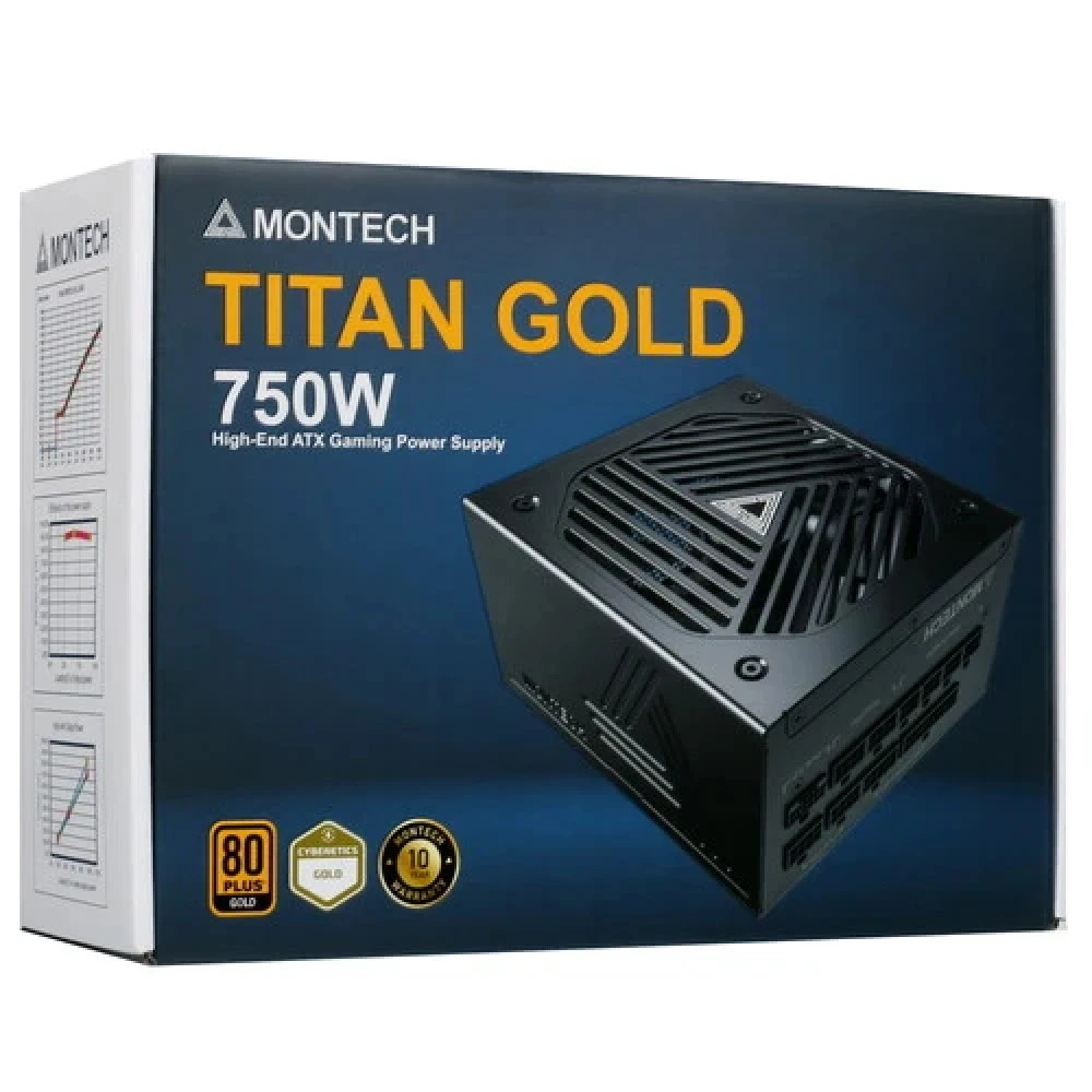 Блок питания Montech TITAN GOLD 750 TITAN GOLD 750 TIS0123 750 Вт