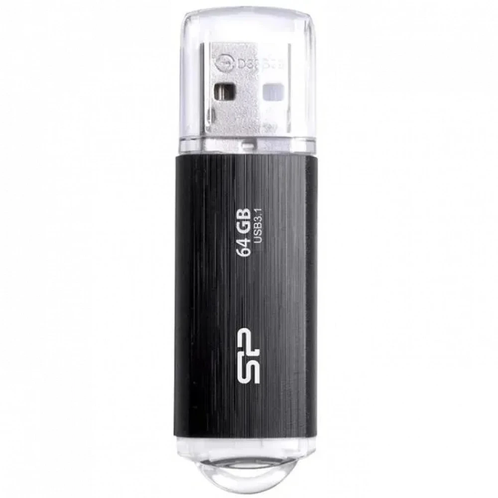 USB флешка (Flash) Silicon Power Blaze B02 SP064GBUF3B02V1K 64 ГБ