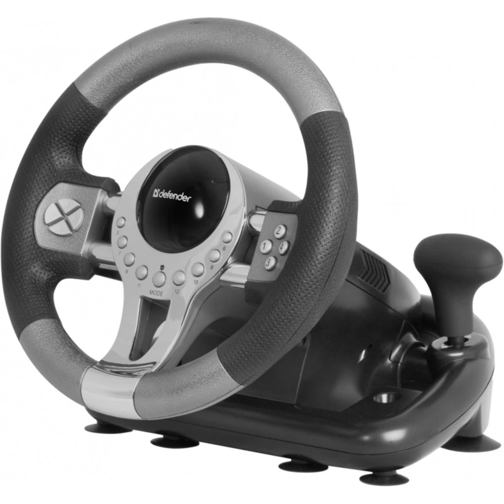 Манипулятор Defender Игровой руль FORSAGE GTR 64367