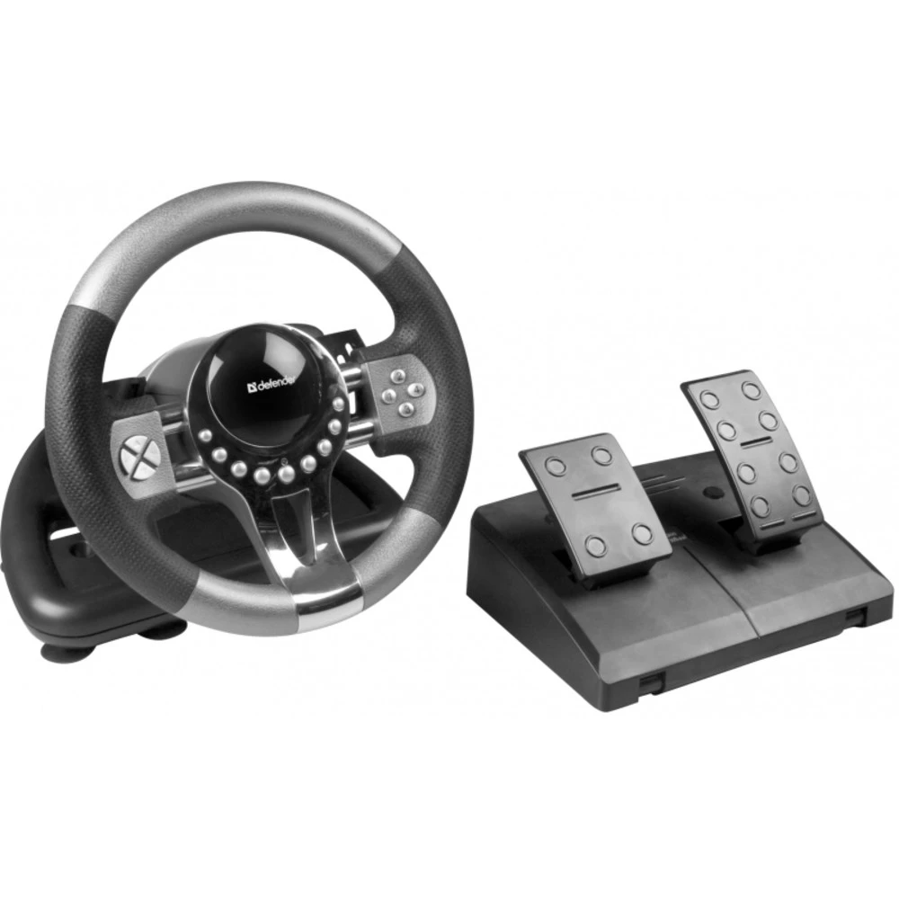 Манипулятор Defender Игровой руль FORSAGE GTR 64367