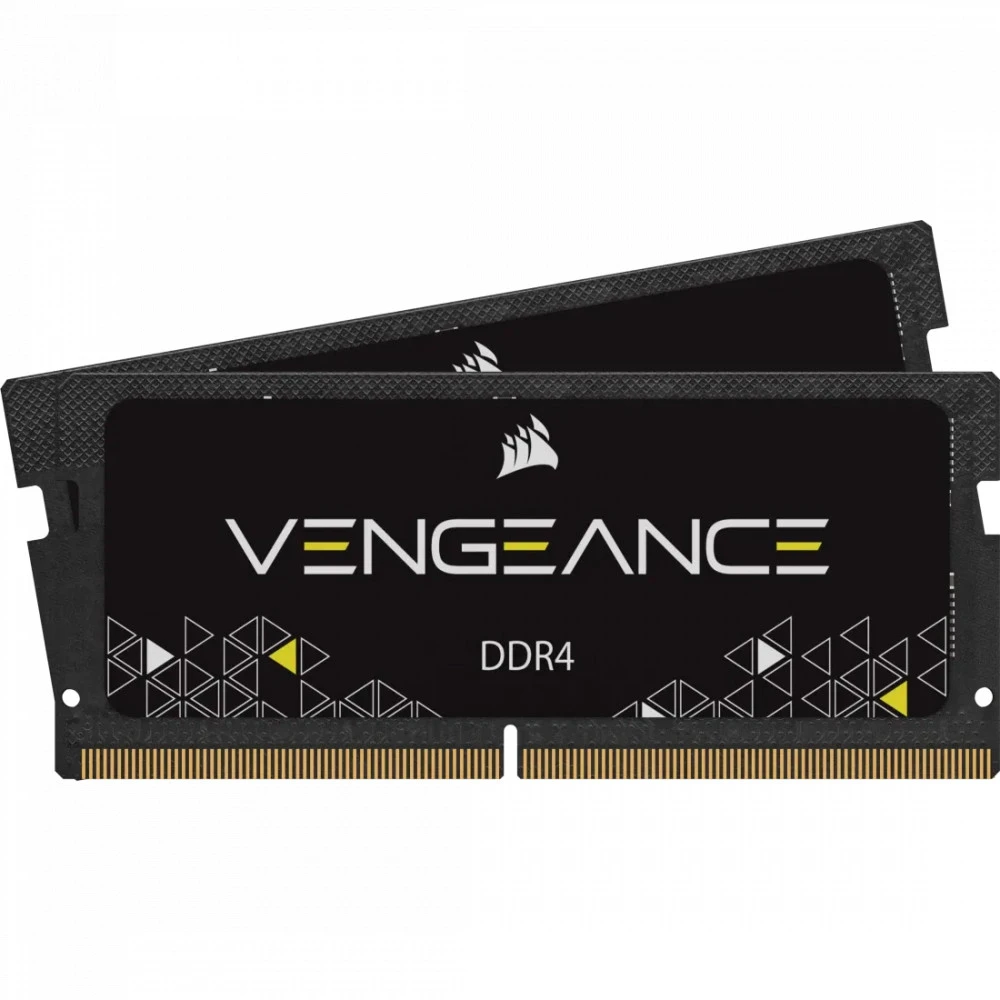 ОЗУ Corsair Vengeance CMSX16GX4M2A3200C22 SO-DIMM, DDR4, 16 Гб, 3200 МГц