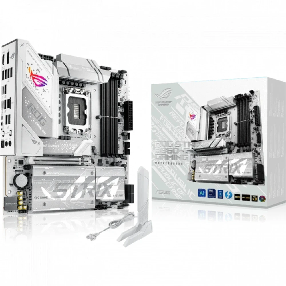 Материнская плата Asus ROG STRIX B860-G GAMING WIFI Micro-ATX, LGA 1851