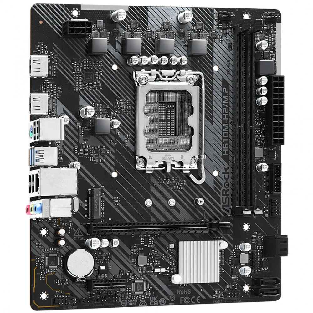 Материнская плата ASRock H610M-H2/M.2 Micro-ATX, LGA 1700