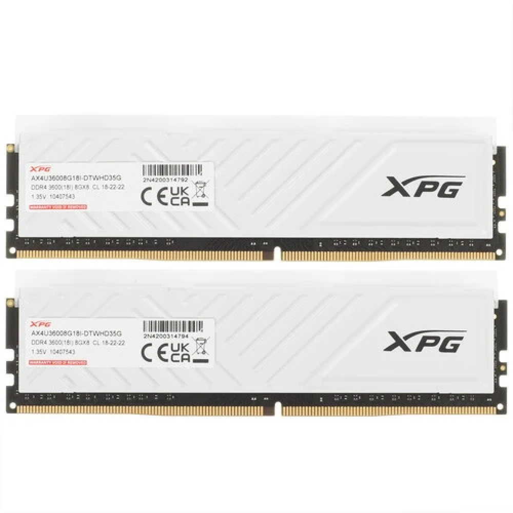 ОЗУ ADATA XPG SPECTRIX D35G RGB AX4U36008G18I-DTWHD35
G DIMM, DDR4, 16 Гб (2 х 8 Гб), 3600 МГц