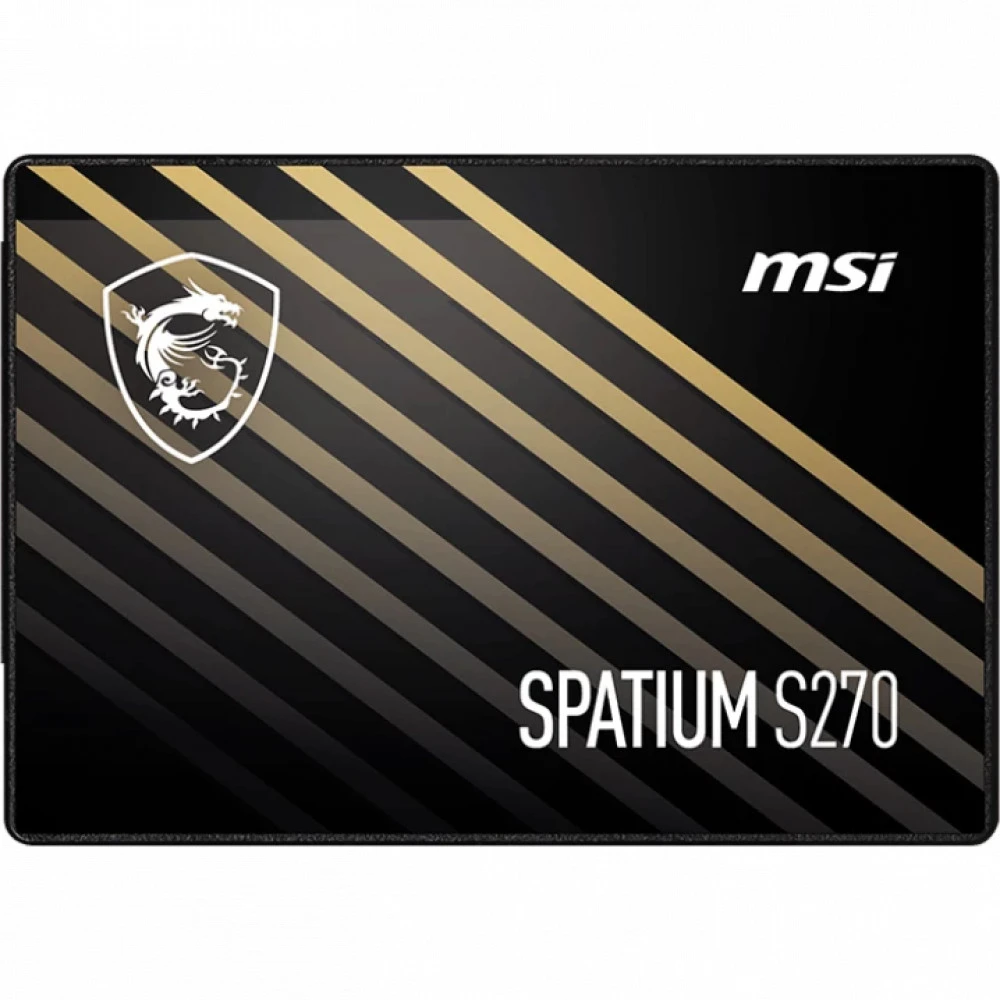 Жесткий диск MSI SPATIUM S270 SATA 2.5"960GB SPATIUM S270 SATA 2.5"
960GB SSD (твердотельные), 960 ГБ, 2.5 дюйма, SATA