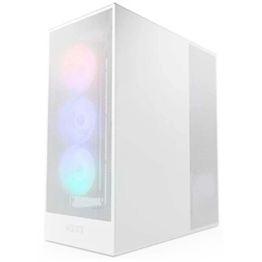 Корпус NZXT H7 Flow RGB Белый CM-H72FW-R1 Mid-Tower