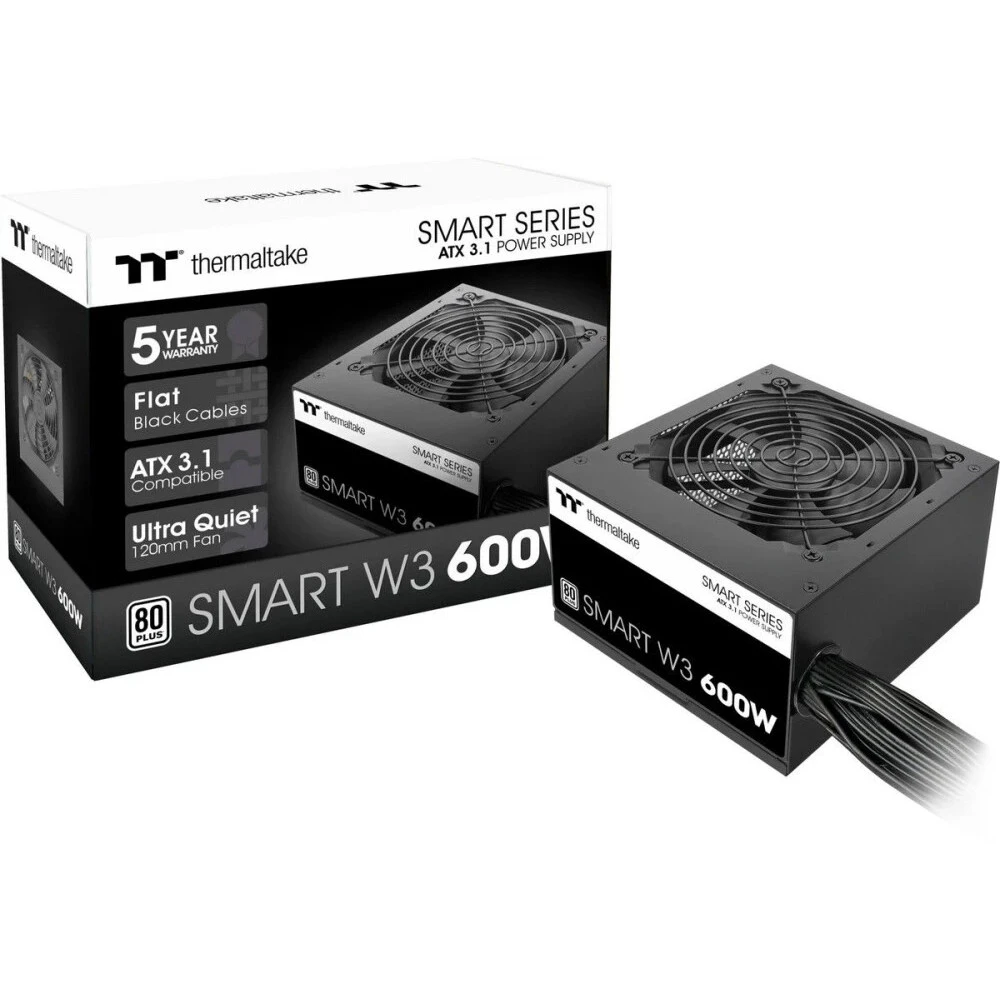 Блок питания Thermaltake Smart W3 600W PS-SPW-0600NNFAWE-1 600 Вт