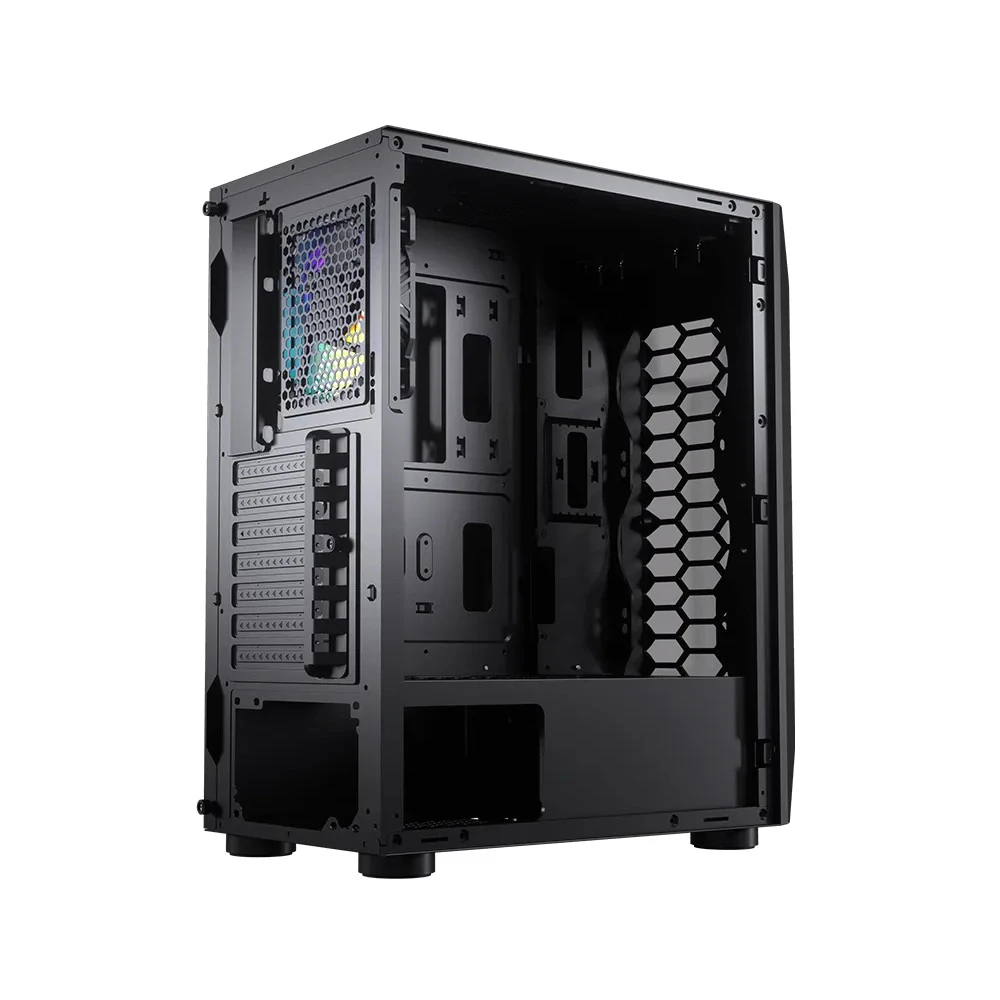 Корпус Cougar MX410-T Черный MX410-T CGR-5VM6B-T Mid-Tower