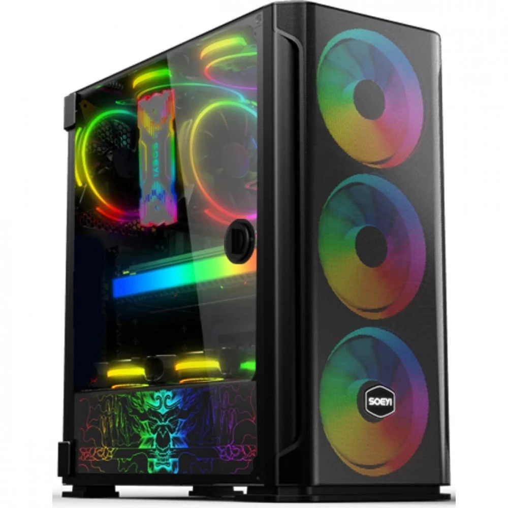 Корпус Soeyi AX1-B10 Mid-Tower