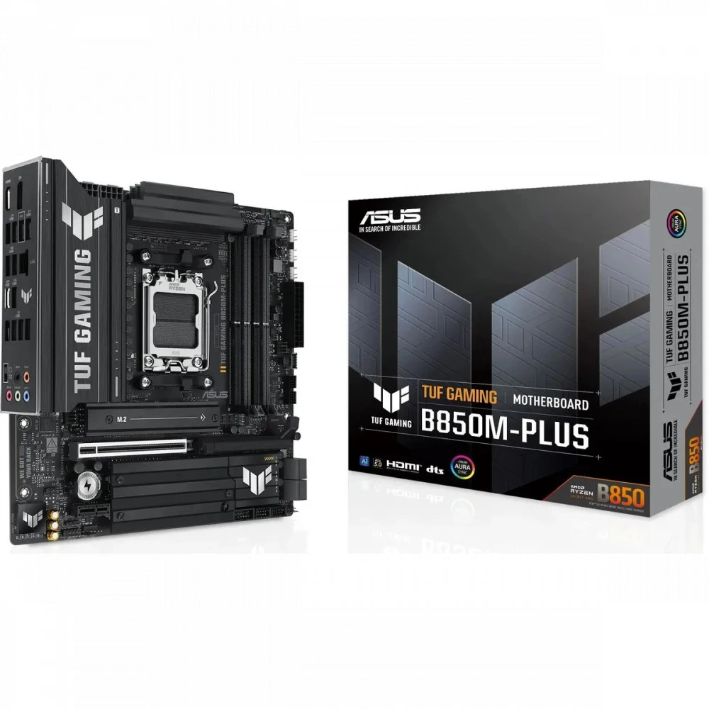 Материнская плата Asus TUF GAMING B850M-PLUS 90MB1IX0-M0EAY0 Micro-ATX, AMD AM5