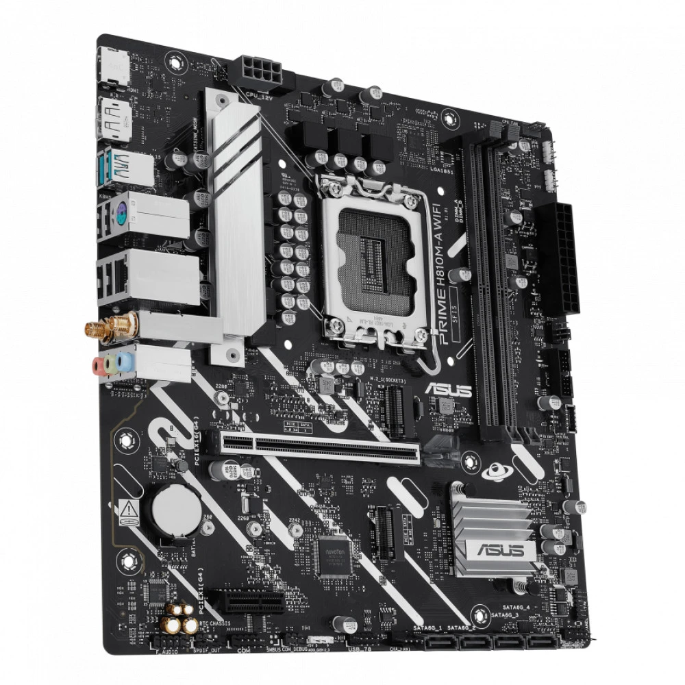 Материнская плата Asus PRIME H810M-A WIFI 90MB1KJ0-M0EAY0 Micro-ATX, LGA 1851