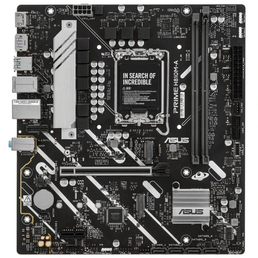 Материнская плата Asus PRIME H810M-A-CSM 90MB1KK0-M0EAYC Micro-ATX, LGA 1851