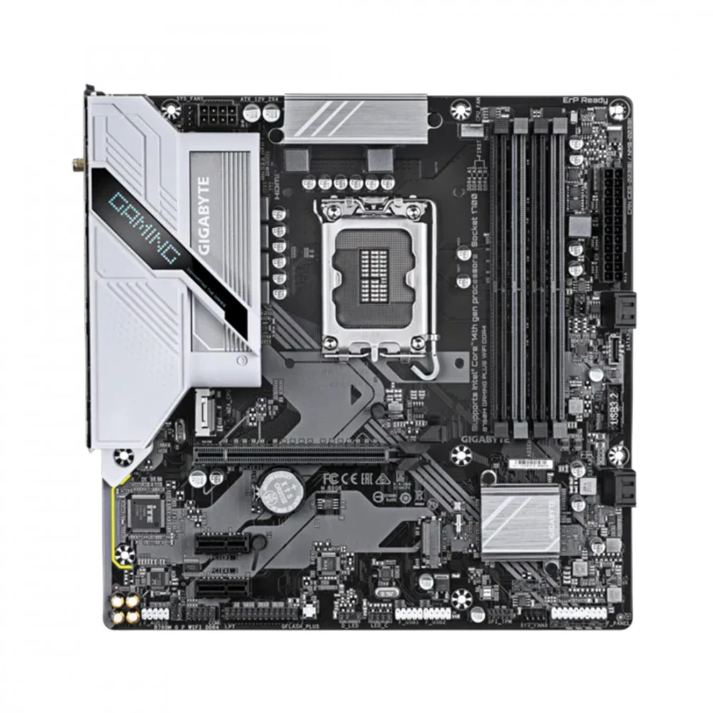 Материнская плата Gigabyte B760M GAMING PLUS WIFI DDR4 B760M G P WIFI DDR4 Micro-ATX, LGA 1700
