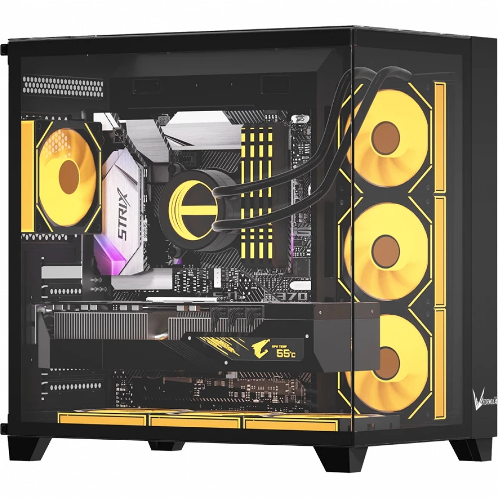 Корпус Formula Crystal Z9 Floe Black Mid-Tower