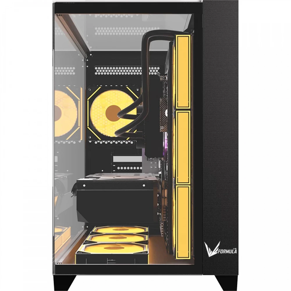 Корпус Formula Crystal Z9 Floe Black Mid-Tower