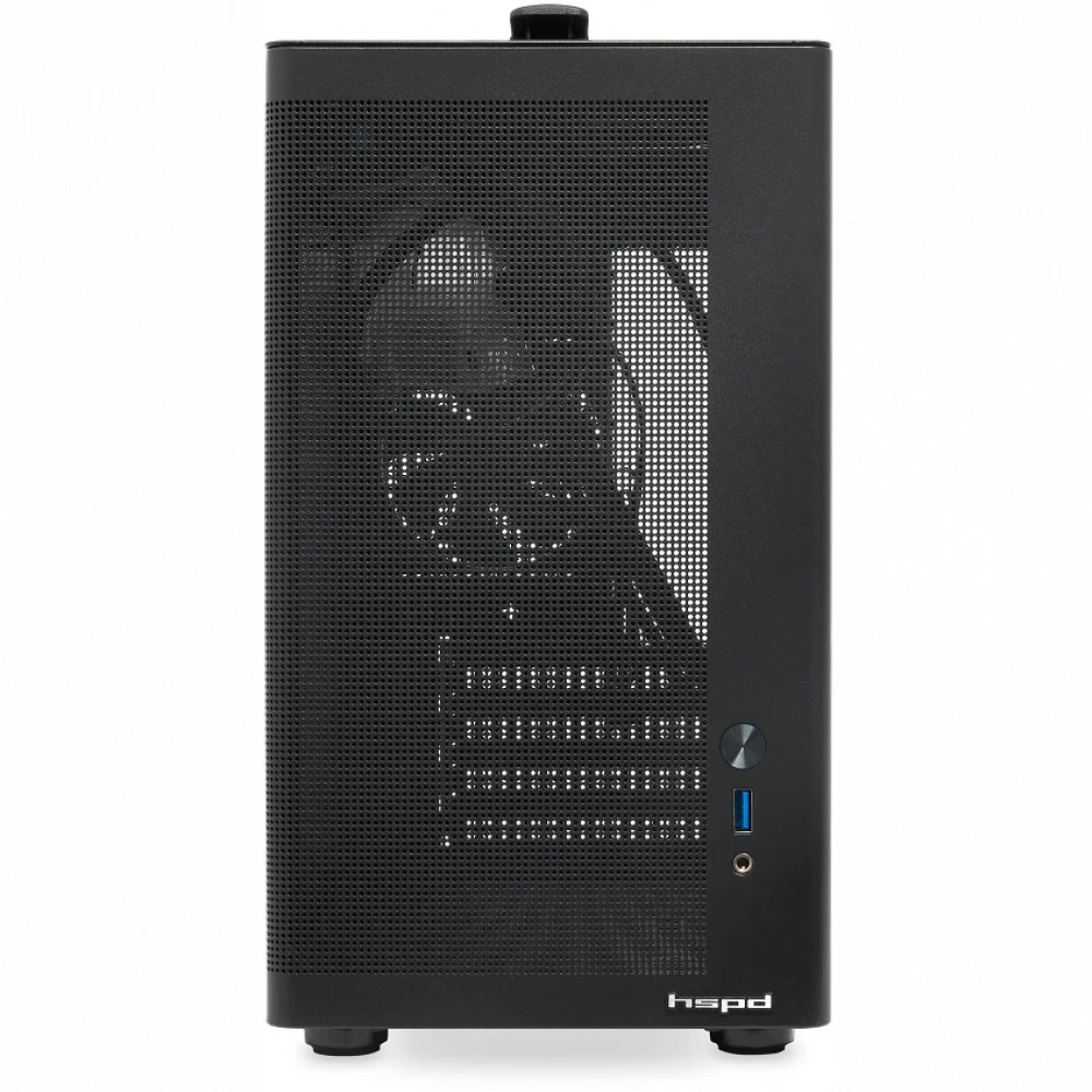 Корпус HSPD M210-MBK Black Mini-Tower