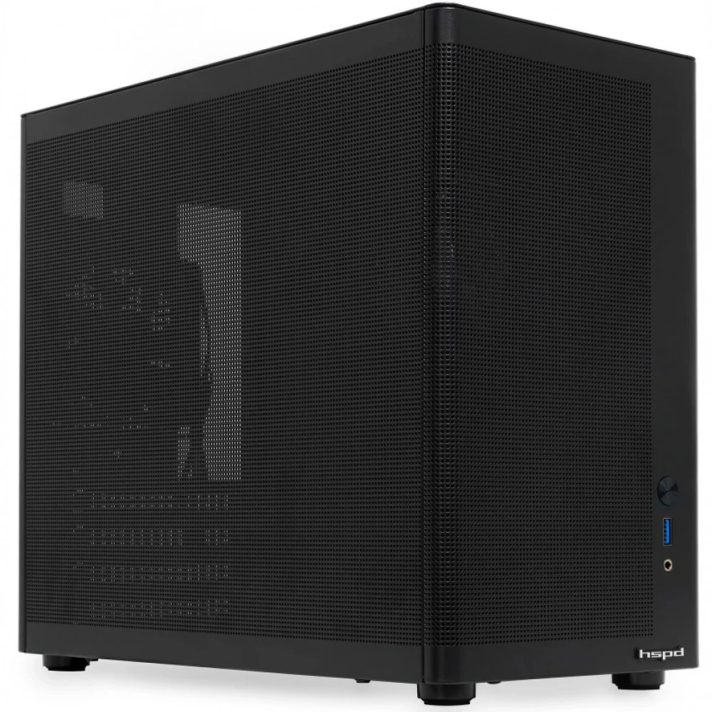 Корпус HSPD M210-MBK Black Mini-Tower
