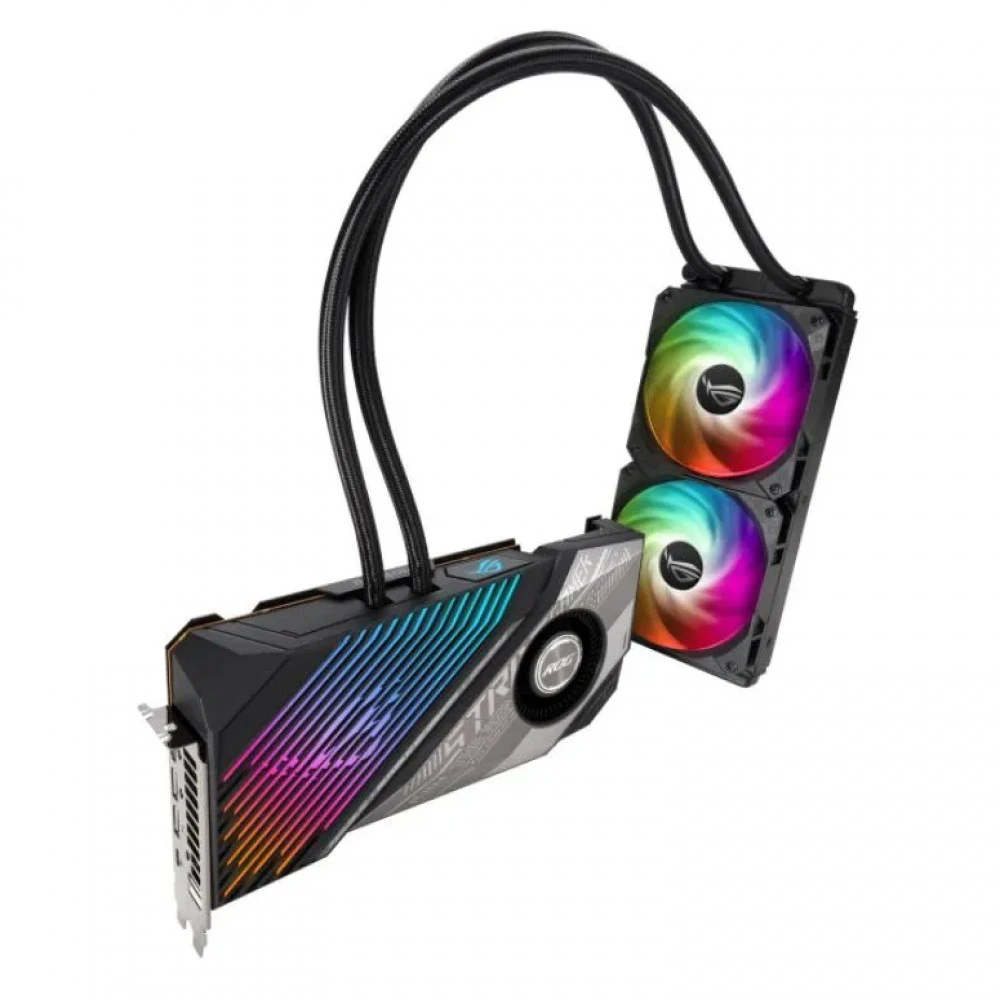 Видеокарта Asus RX 6900 XT ROG Strix LC Gaming 16 ГБ ROG-STRIX-LC-RX6900XT-T16G-G 16 ГБ