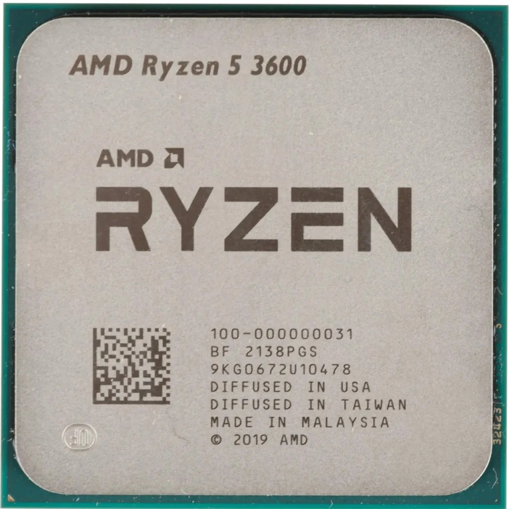 Процессор AMD Ryzen 5 3600 Ryzen 5 3600 OEM 3.6 ГГц, 32 МБ, OEM