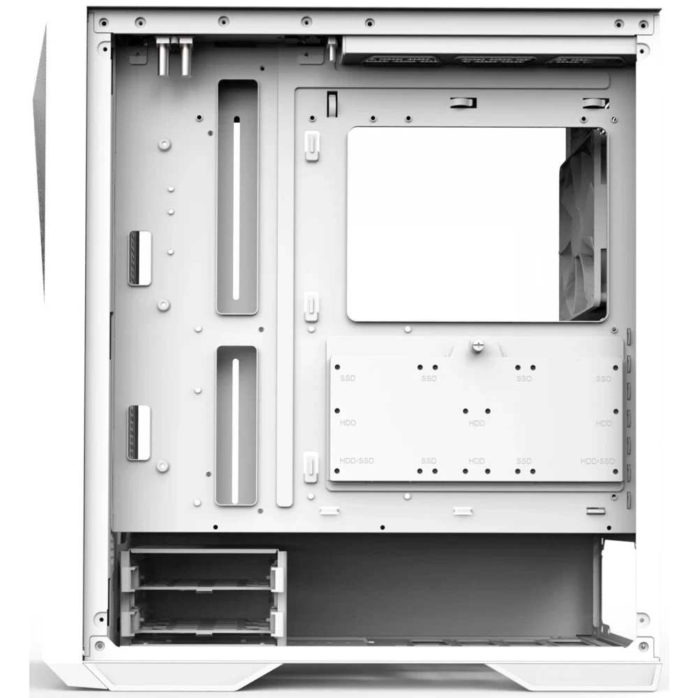 Корпус Zalman Z9 Iceberg MS E-ATX White Mid-Tower