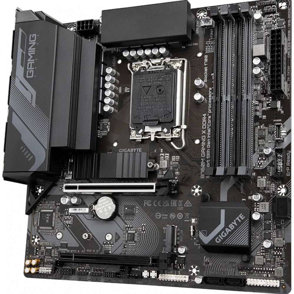 Материнская плата Gigabyte B760M GAMING DDR4 rev.1.1 Mini-ATX, LGA 1700