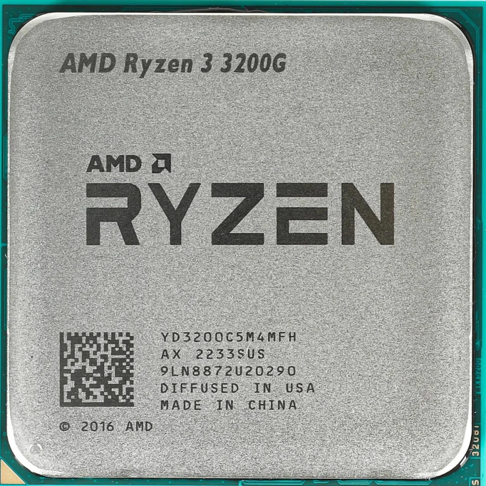 Процессор AMD Ryzen 3 3200G Ryzen 3 3200G OEM 3.6 ГГц, 4 МБ, OEM