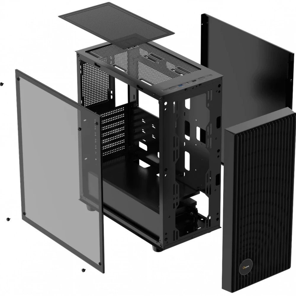 Корпус Ocypus Gamma C70 BKG400XX-GL Gamma-C70-BKG400XX-GL Mid-Tower