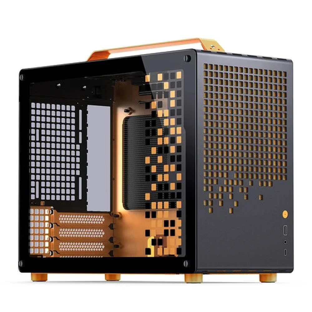 Корпус Jonsbo Z20 BK-Orange Mini-Tower