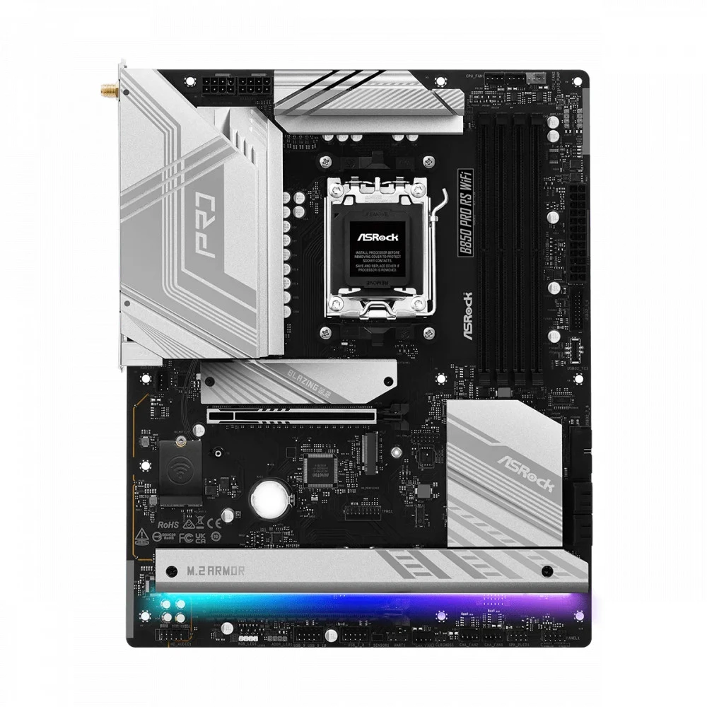 Материнская плата ASRock B850 Pro RS WiFi B850 PRO RS WIFI ATX, AMD AM5