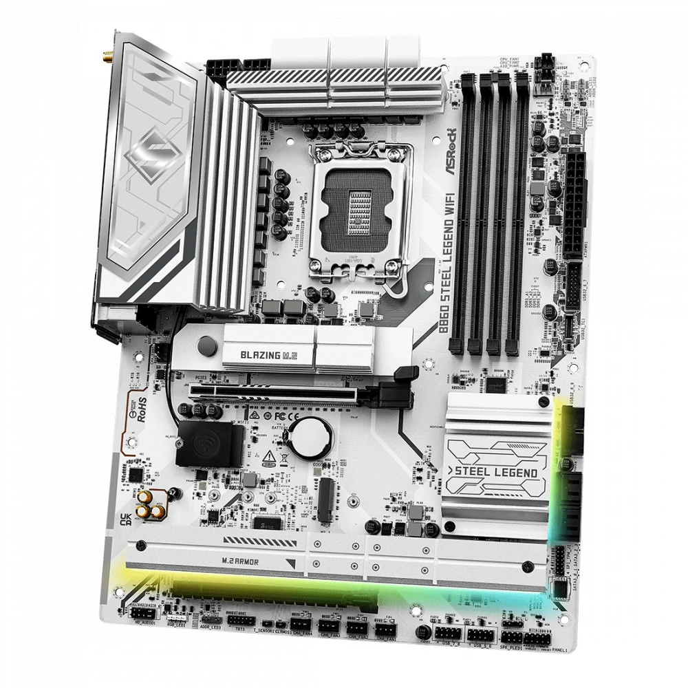 Материнская плата ASRock B860 STEEL LEGEND WIFI ATX, LGA 1851