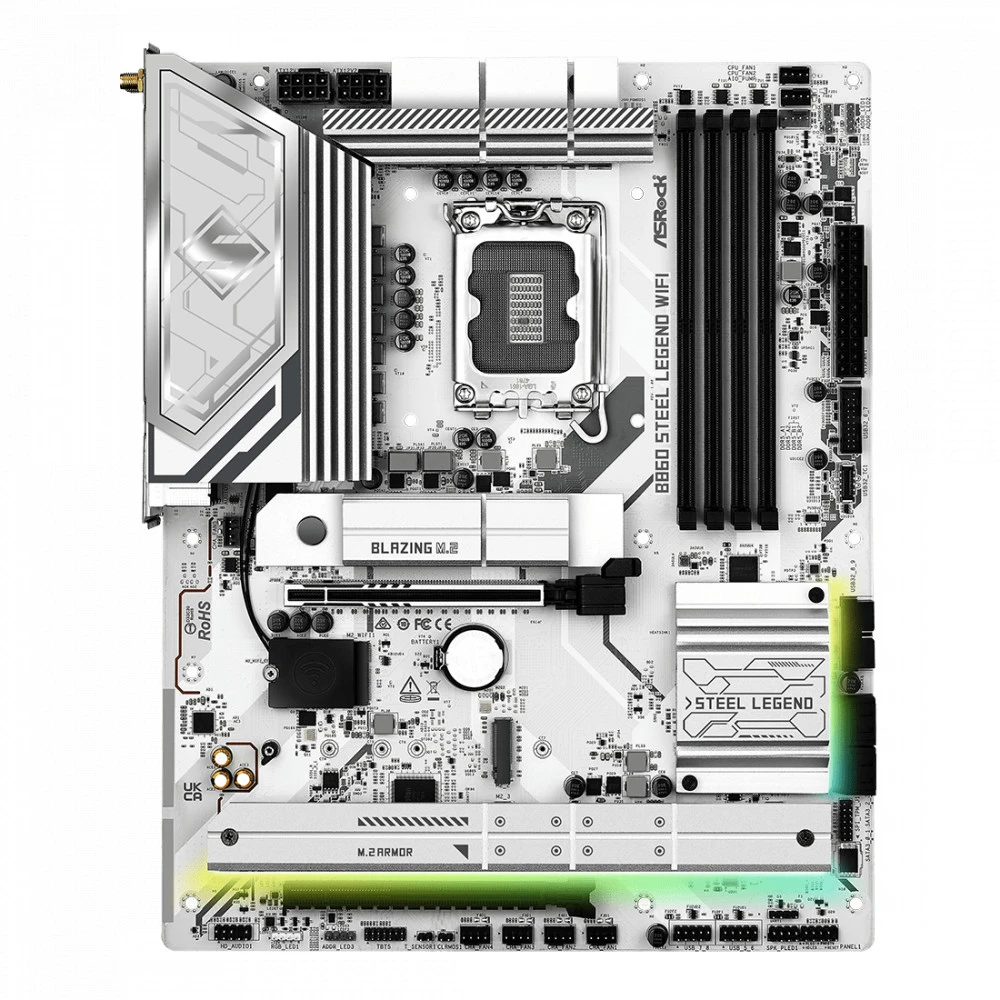 Материнская плата ASRock B860 STEEL LEGEND WIFI ATX, LGA 1851