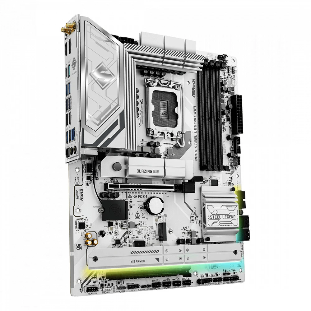 Материнская плата ASRock B860 STEEL LEGEND WIFI ATX, LGA 1851