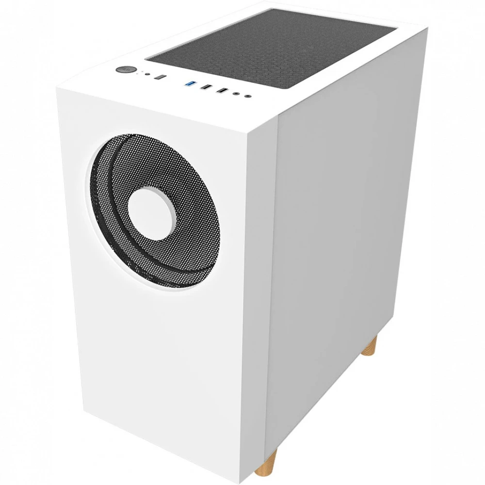 Корпус Wizmax EM1 Woofer White Mid-Tower