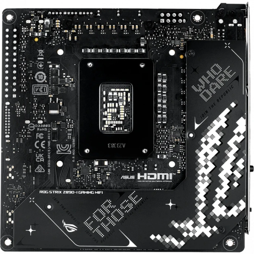 Материнская плата Asus ROG STRIX Z890-I GAMING WIFI 90MB1IC0-M0EAY1 Mini-ITX, LGA 1851