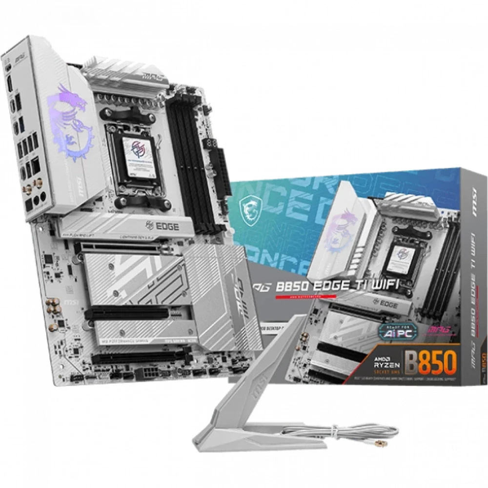 Материнская плата MSI MPG B850 EDGE TI WIFI ATX, AMD AM5