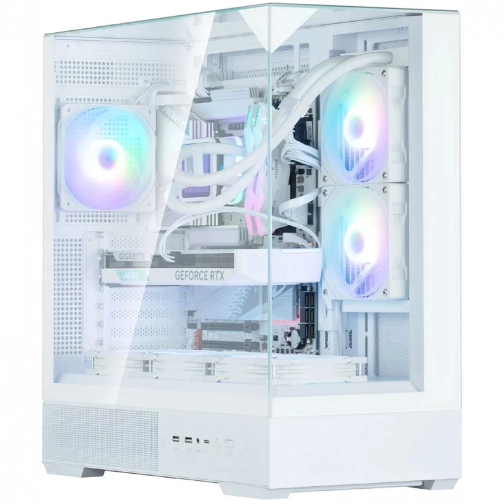 Корпус Zalman P40 Prism White Mid-Tower