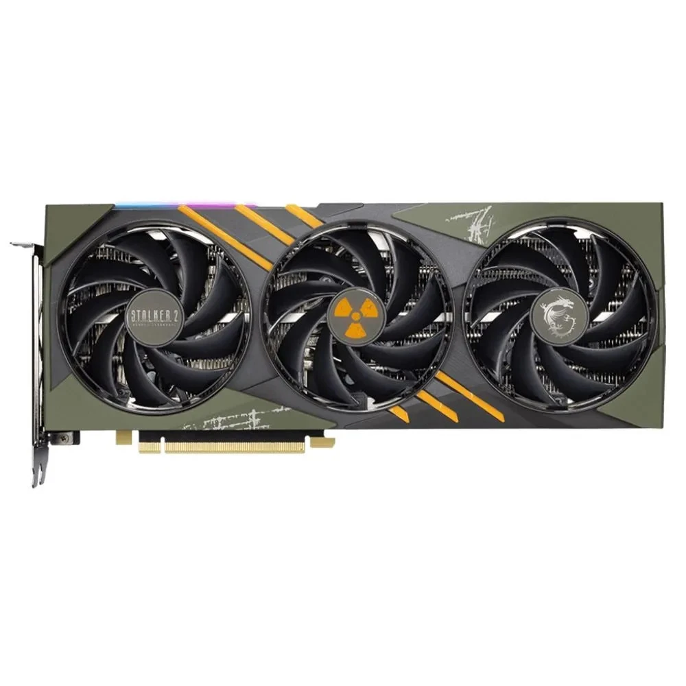 Видеокарта MSI RTX 4070 TI SUPER 16G GAM SLIM STALKER 2 EDITION 16 ГБ