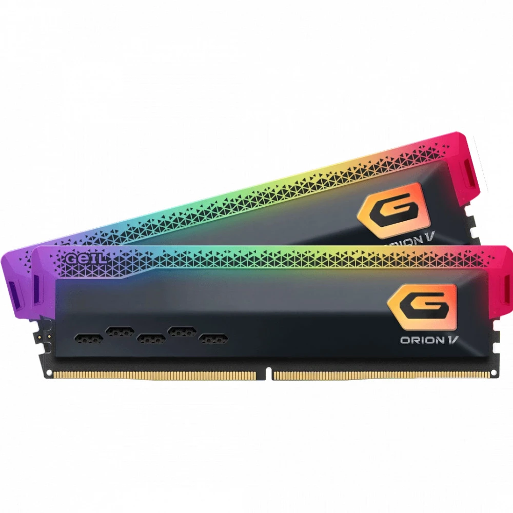 ОЗУ Geil Orion V RGB GVSG532GB5200C34ADC DIMM, DDR5, 32 Гб (2 х 16 Гб), 5200 МГц