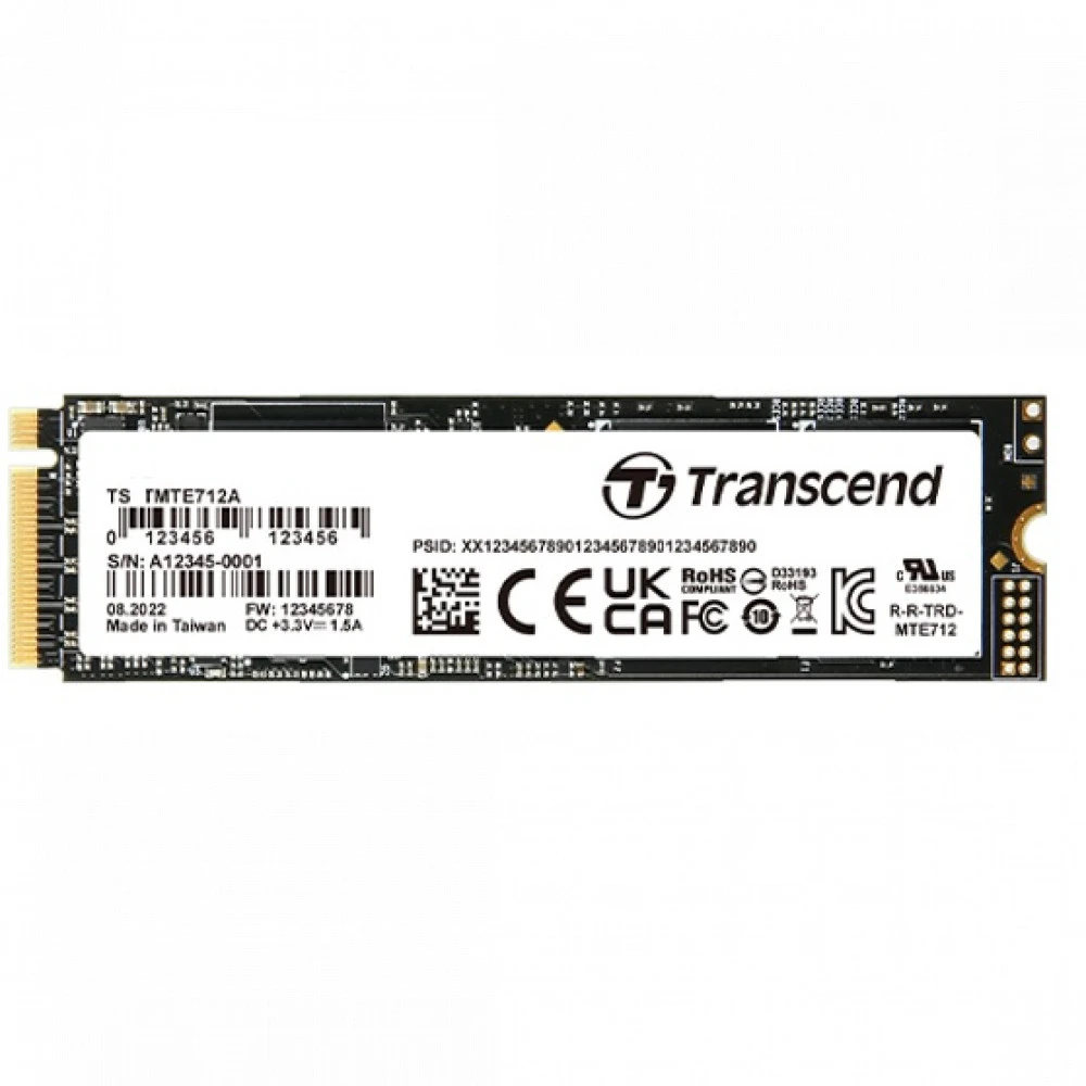 Жесткий диск Transcend TS256GMTE712A-VS1 SSD (твердотельные), 256 ГБ, M.2, PCIe