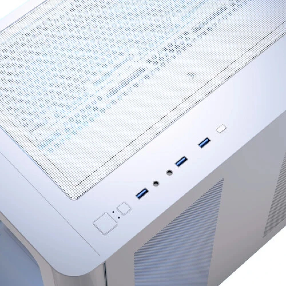 Корпус Aerocool P500C White P500C-G-WT-V1 Mid-Tower