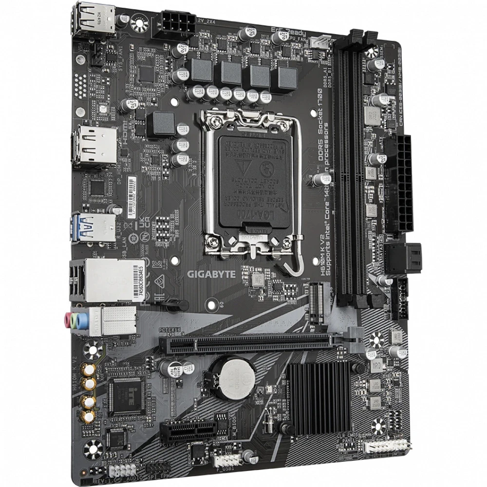 Материнская плата Gigabyte H610M K V2 Mini-ATX, LGA 1700
